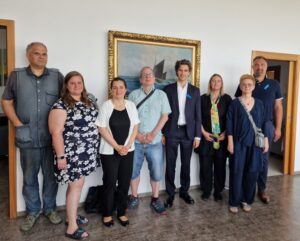 obisk pri ministru za delo 2025